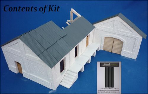 RT-Diorama 35211 Freight Shed (Modular System) (1:35)