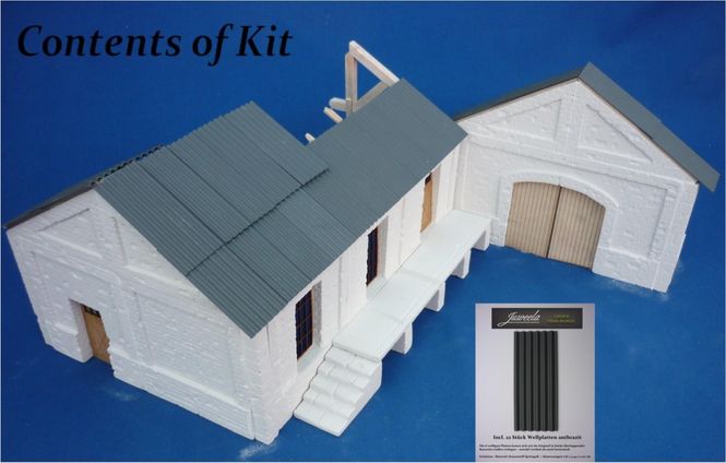 Main Image RT-Diorama 35211 Freight Shed (Modular System) ...