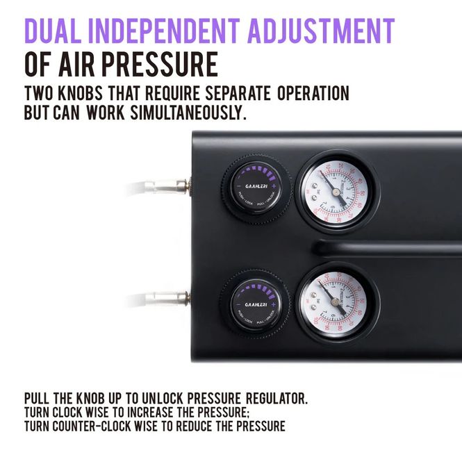 Hovedbilde Gaahleri Dual Drive Series Airbrush Air ...