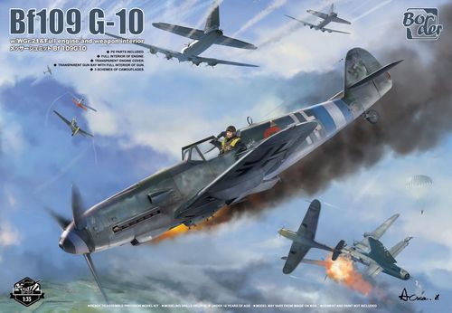 Border Model 1:35 - Messerschmitt Bf 109 G-10