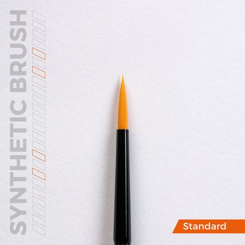 AK-Interactive B009 AK Synthetic Brush - Round 2