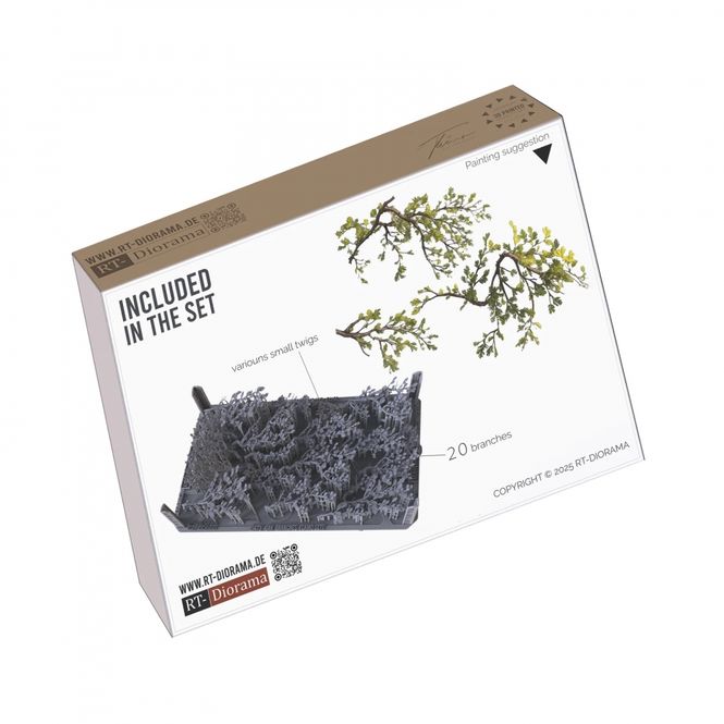 Hovedbilde RT-Diorama 1:35 - 35473 Oak Tree Branches (Camo ...