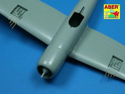 8 Browning M2 barrels for P-47 Thunderbolt - Aber Models