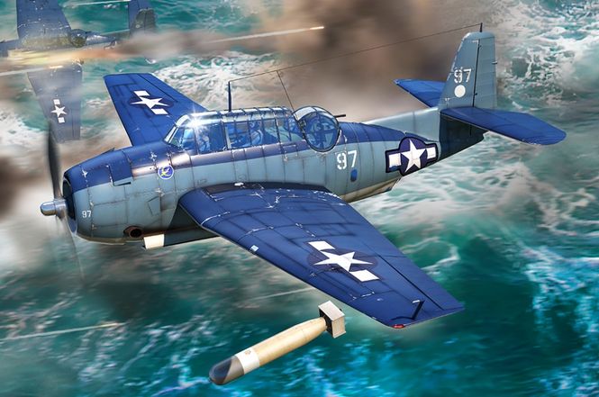 Main Image Hobby Boss 1:72 - Grumman TBF-1C Avenger (87275)