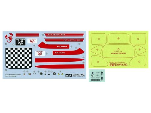 Tamiya 1:24 - Fiat Abarth 695 SS (24173)