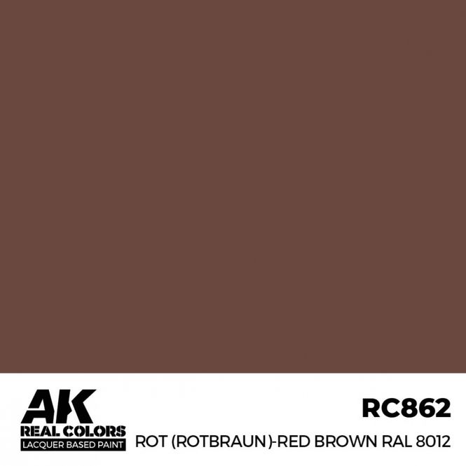 Hovedbilde RC862 Rot (Rotbraun)-Red Brown RAL 8012