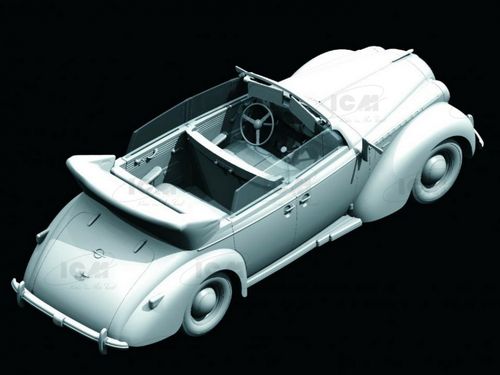 ICM 1:24 - Admiral Cabriolet, WWII German Passenger Car (24021)
