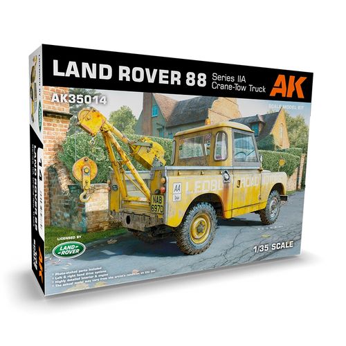 AK-Interactive 1:35 - Land Rover 88 Series IIA Crane-Tow Truck 35014