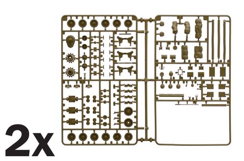 Italeri 1:35 - M4A3E8 Sherman 