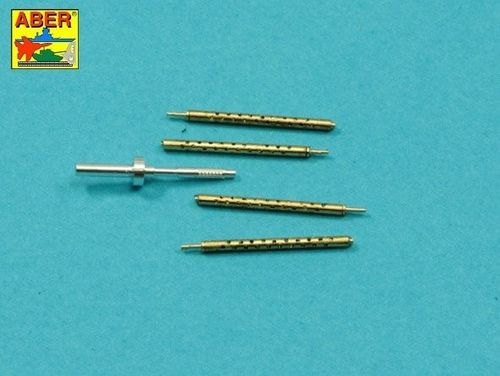 Armament for U.S. fighter Lockheed P-38 F/G Lighting: 1 x 20mm & 4x 12,7mm gun barrels - Aber Models