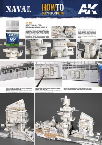 AK-Interactive AK303 Grey wash for Kriegsmarine ships