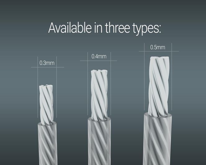 Hovedbilde Anyz Braided Cord Ø 0.5mm (2 Meters / 79 Inches)