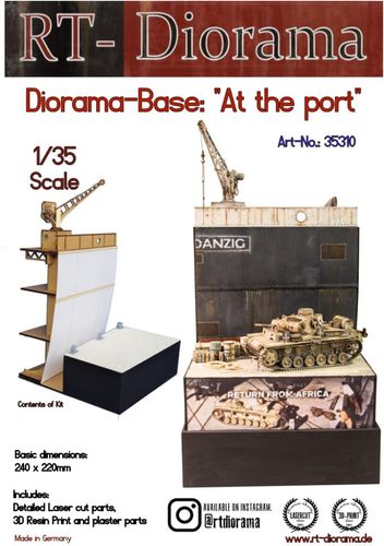 RT-Diorama 35310 Diorama Base: 