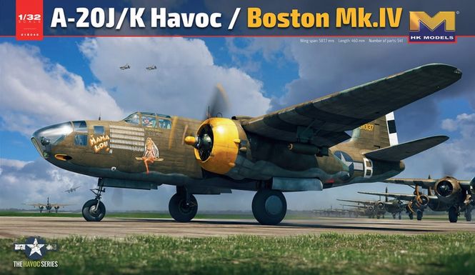 Hovedbilde HK Models 1:32 - Douglas A-20J/K Havoc / Boston ...