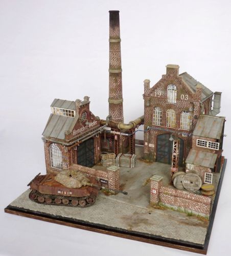 RT-Diorama 35282 The Factory [Diorama Base] (1:35)