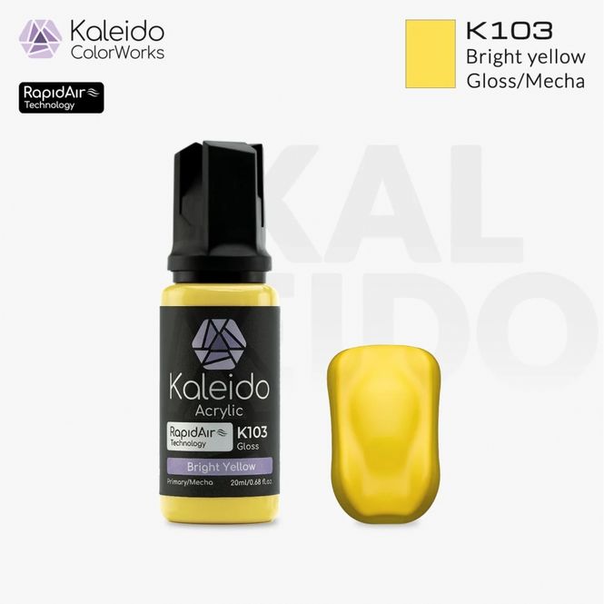 Hovedbilde K103 Bright yellow - Mecha Colors 20ml