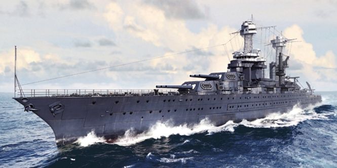 Hovedbilde Trumpeter 1:700 - USS Tennessee BB-43 1941 ...