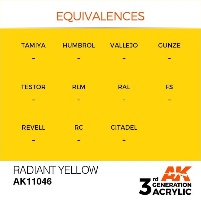 Hovedbilde Radiant Yellow 17ml
