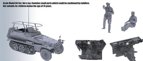 Das Werk 1:16 - Sd.Kfz. 250/3 Ausf. A (DW16019)