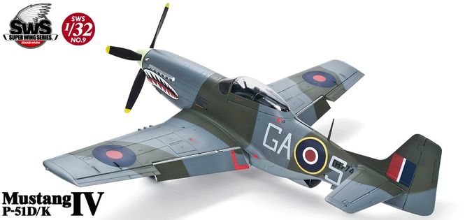 Hovedbilde Zoukei-Mura 1:32 - P-51D/K Mustang IV (SWS09)