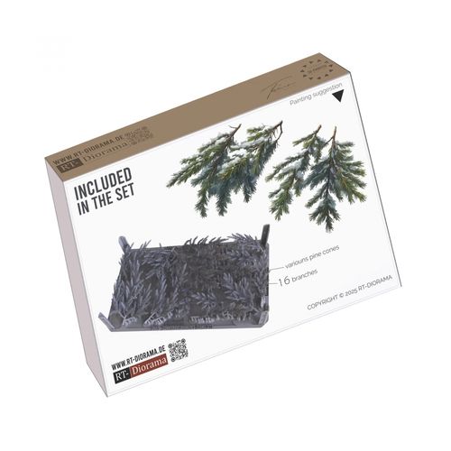 RT-Diorama 1:35 - 35472 Coniferous branches (Camo Foliage)