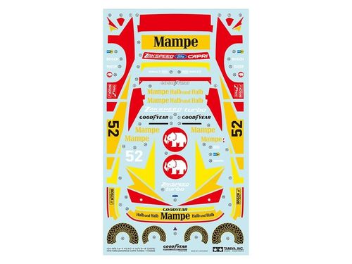 Tamiya 1:24 - Ford Zakspeed Capri Turbo 1978