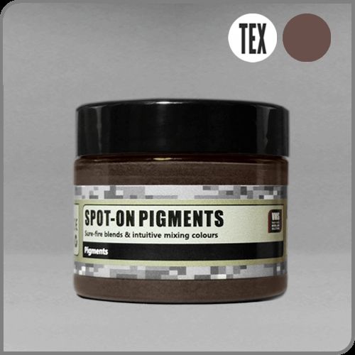 VMS Spot-On pigment No. 10 Dark Brown Earth Tex