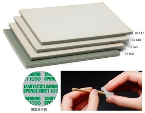 Tamiya 87147 Tamiya Sanding Sponge Sheet P400