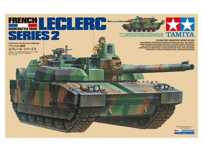 Hovedbilde Tamiya 1/35 French Main Battle Tank Leclerc ...