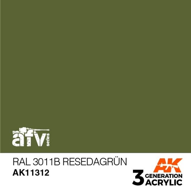 Hovedbilde RAL 6011B Resedagrün