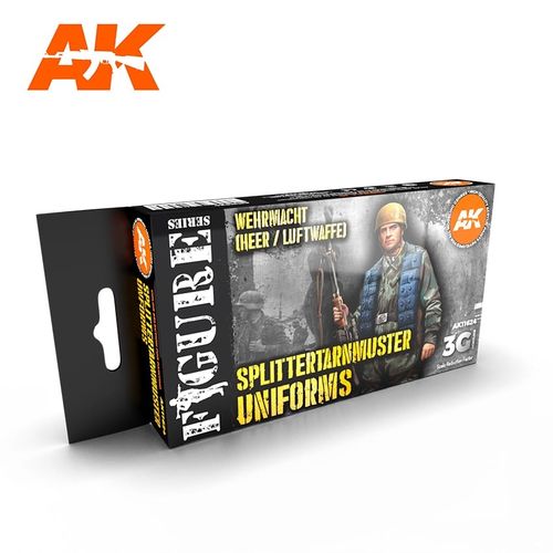 AK-Interactive AK 11624 SPLITTERTARNMUSTER UNIFORMS SET
