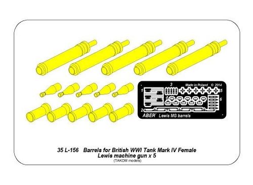Barrels for Mark IV - Female