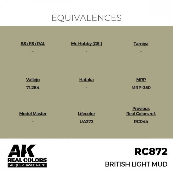 Hovedbilde RC872 British Light Mud