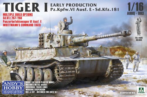 AHHQ/Takom 1:16 - Tiger I Early Production