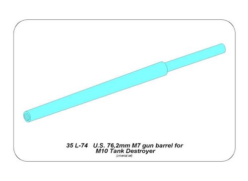 U.S. M7 Barrel for M10 Tank Destroyer