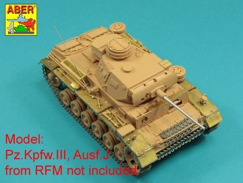 Germ.50mm KwK39L/60 Barrel Pz.Kpfw.IIIAusfJ, L,M.