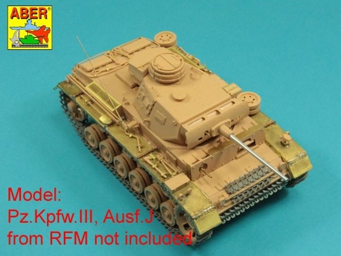 Hovedbilde Germ.50mm KwK39L/60 Barrel Pz.Kpfw.IIIAusfJ, L,M.