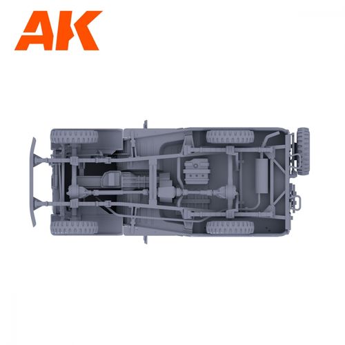 AK Interactive 1:35 - FJ43 SUV With Hard Top 35001