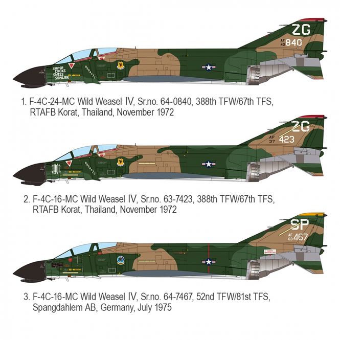 Hovedbilde Zoukei-Mura 1:48 - F-4C PHANTOM II WILD WEASEL IV ...