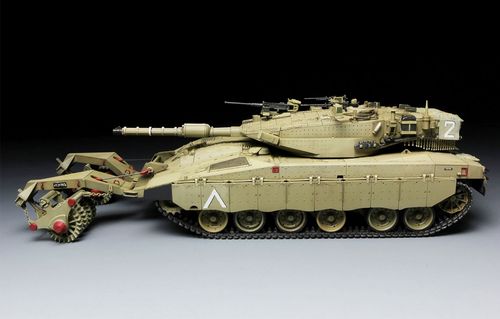 Meng Model 1:35 - Merkava MK.3 BAZ w/Nochri Dalet Mine Roller System (TS-005)