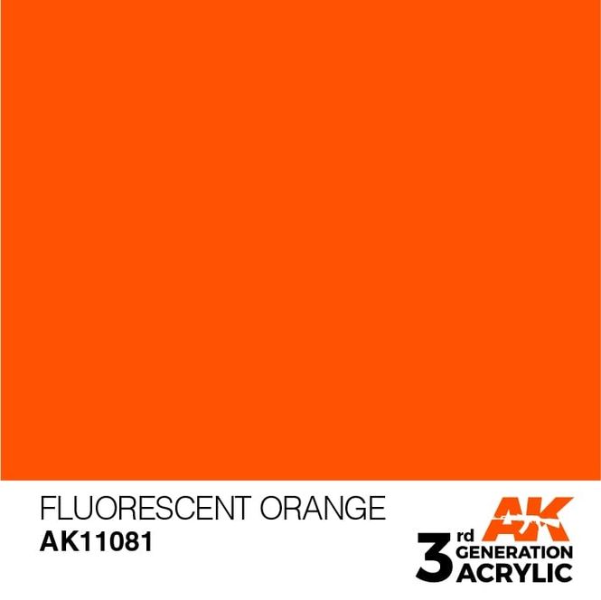 Hovedbilde Fluorescent Orange 17ml
