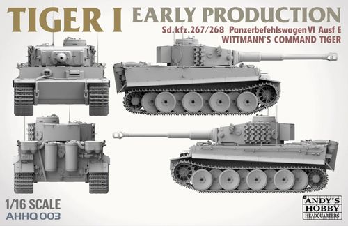 AHHQ/Takom 1:16 - Tiger I Early Production