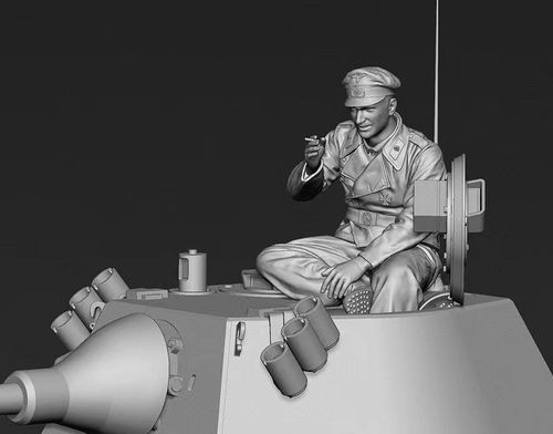 Das Werk 1:16 - German Tank Commander