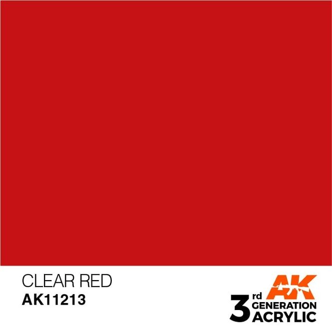 Hovedbilde Clear Red 17ml