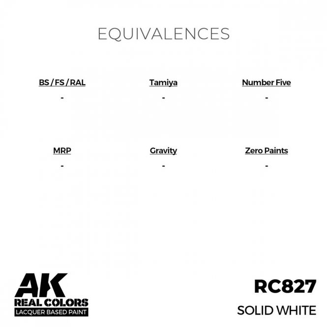 Hovedbilde RC827 Solid White