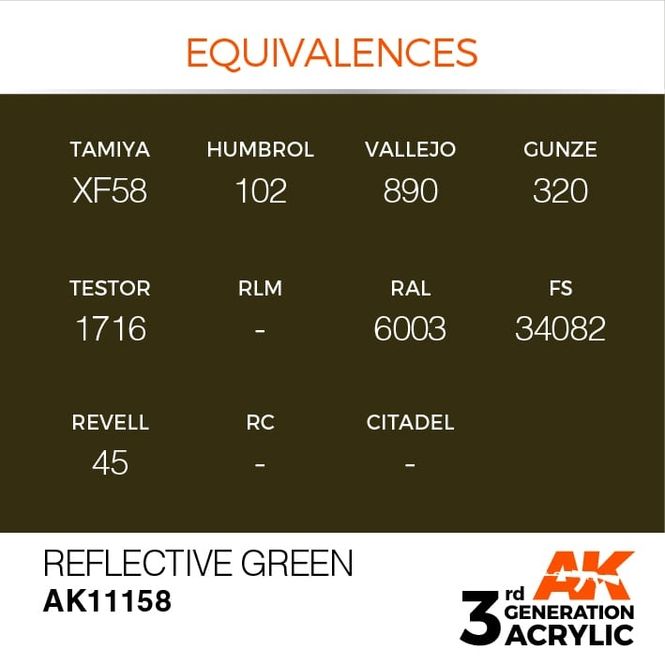 Hovedbilde Reflective Green 17ml