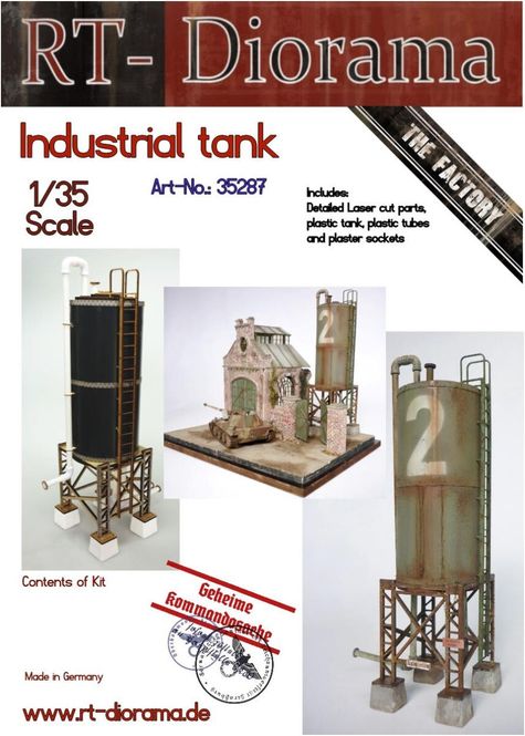 Main Image RT-Diorama 35287 Industrial Tank