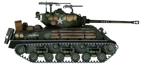 Italeri 1:35 - M4A3E8 Sherman 