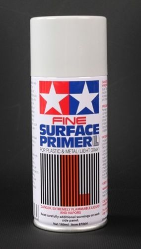 Tamiya 87064 Fine Surface Primer (Light Grey)