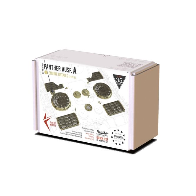 Hovedbilde Faustus Models 1:35 - FM35027 Panther A Engine ...